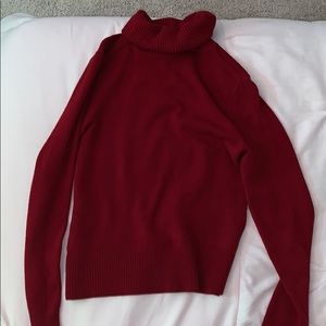 Red Turtleneck